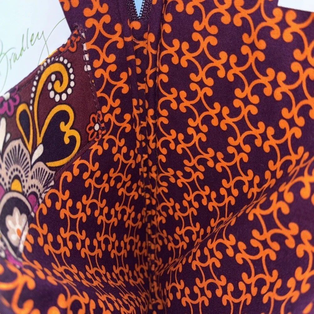 Vera Bradley Safari Sunset iPad Tablet e-reader Sleeve Quilted Paisley‎ EUC